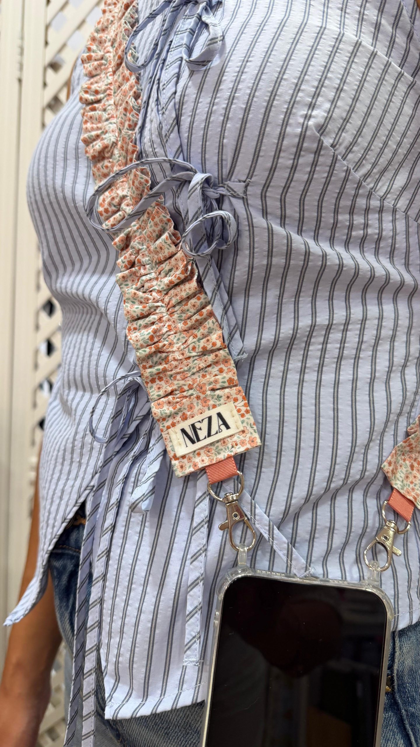 Cinta para funda de móvil plisada - Imagen 3